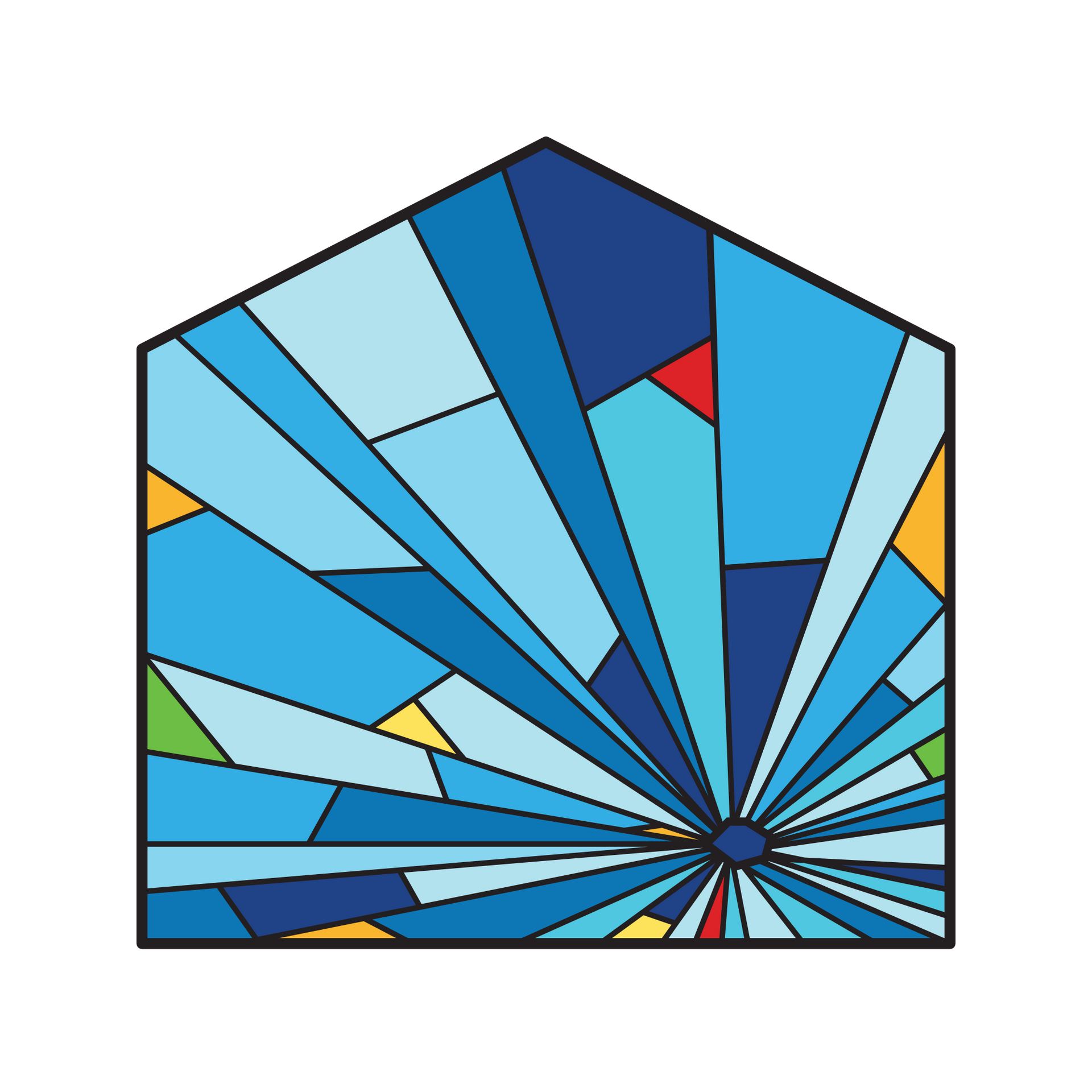 Cracked Glass Design Gift Card