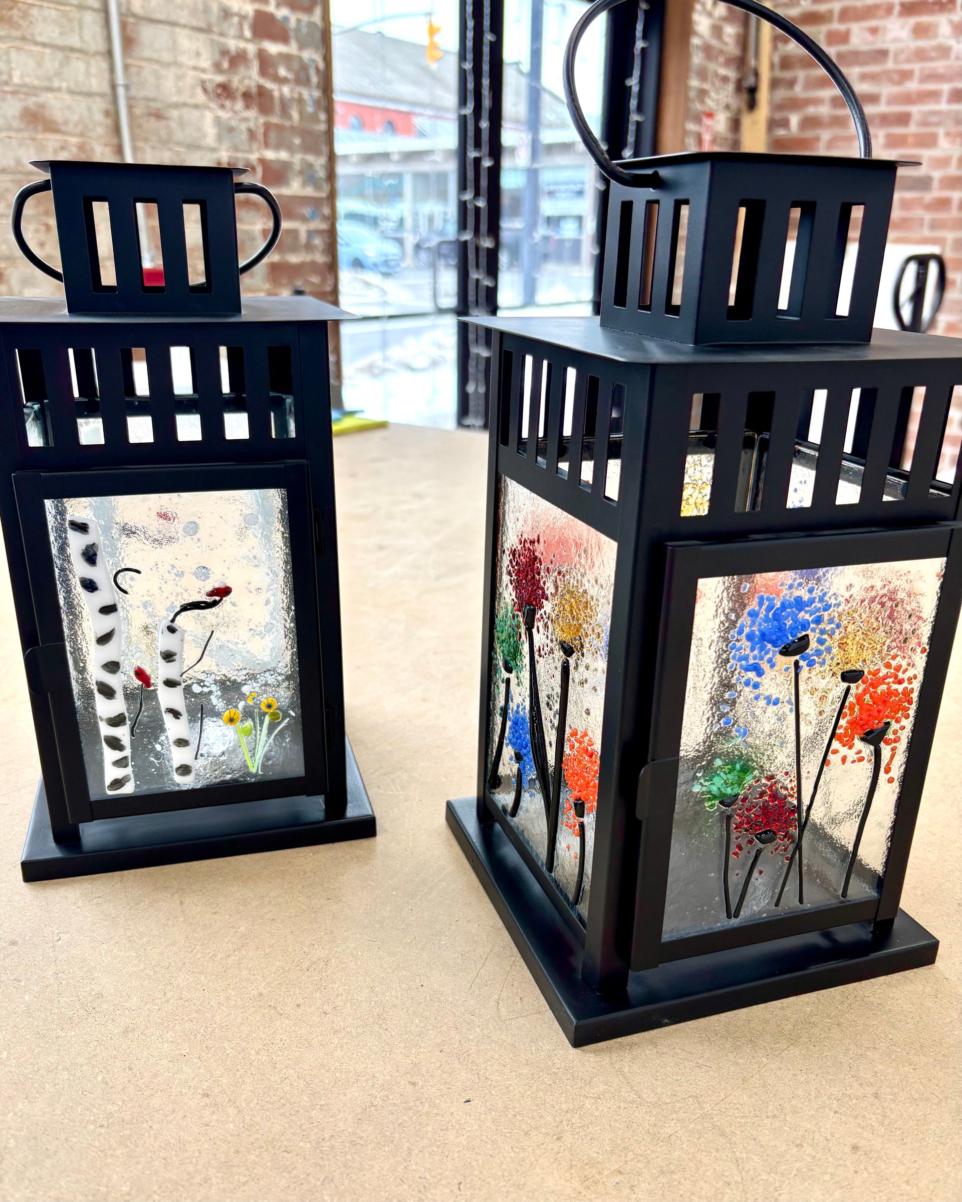 Fused Glass Lantern Class