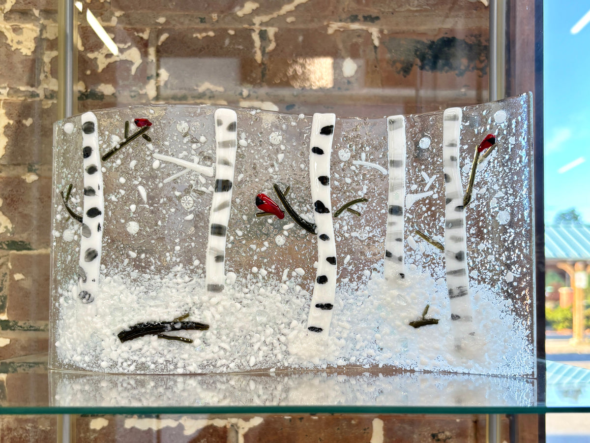 Fused Glass Wave Panel Class
