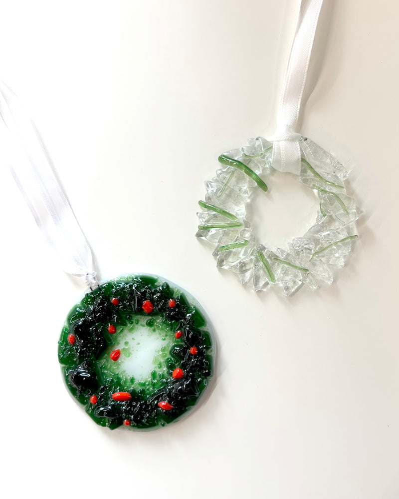 Fused Glass Holiday Ornaments Class-4