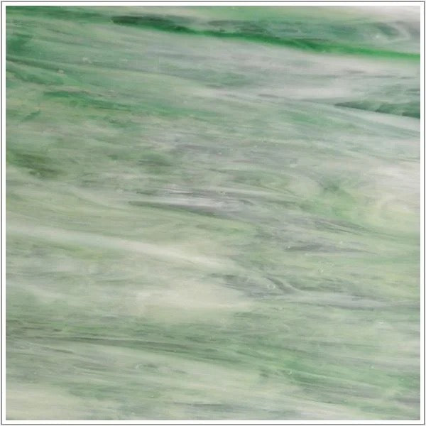 PW 0191, Wispy Green/White