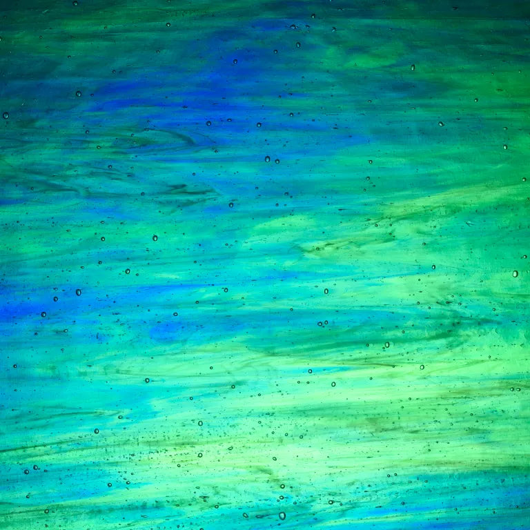 PW 0702M, Mystic Green/Blue/White Streaky