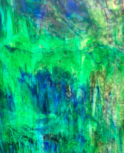URO U-00-485, Blue/ Emerald w/ spring green and purple-1