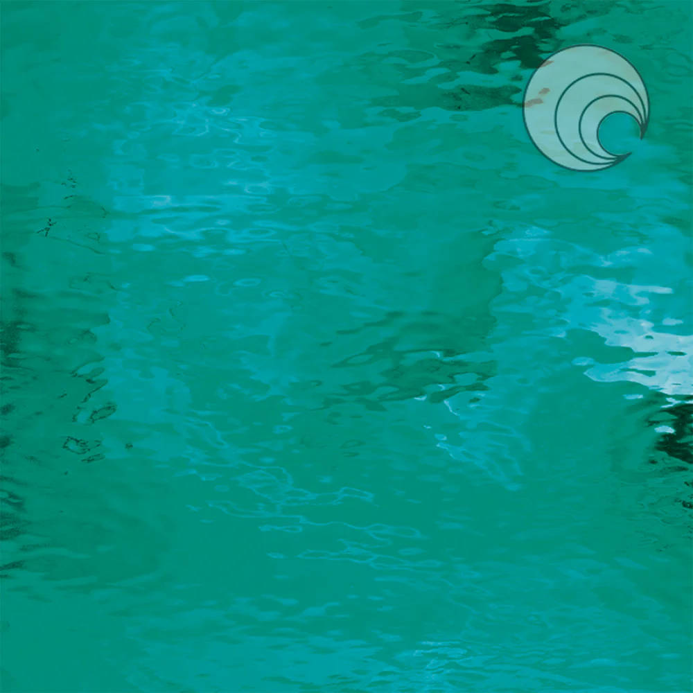 OGT 523-2W-F  Teal Green Waterglass-1