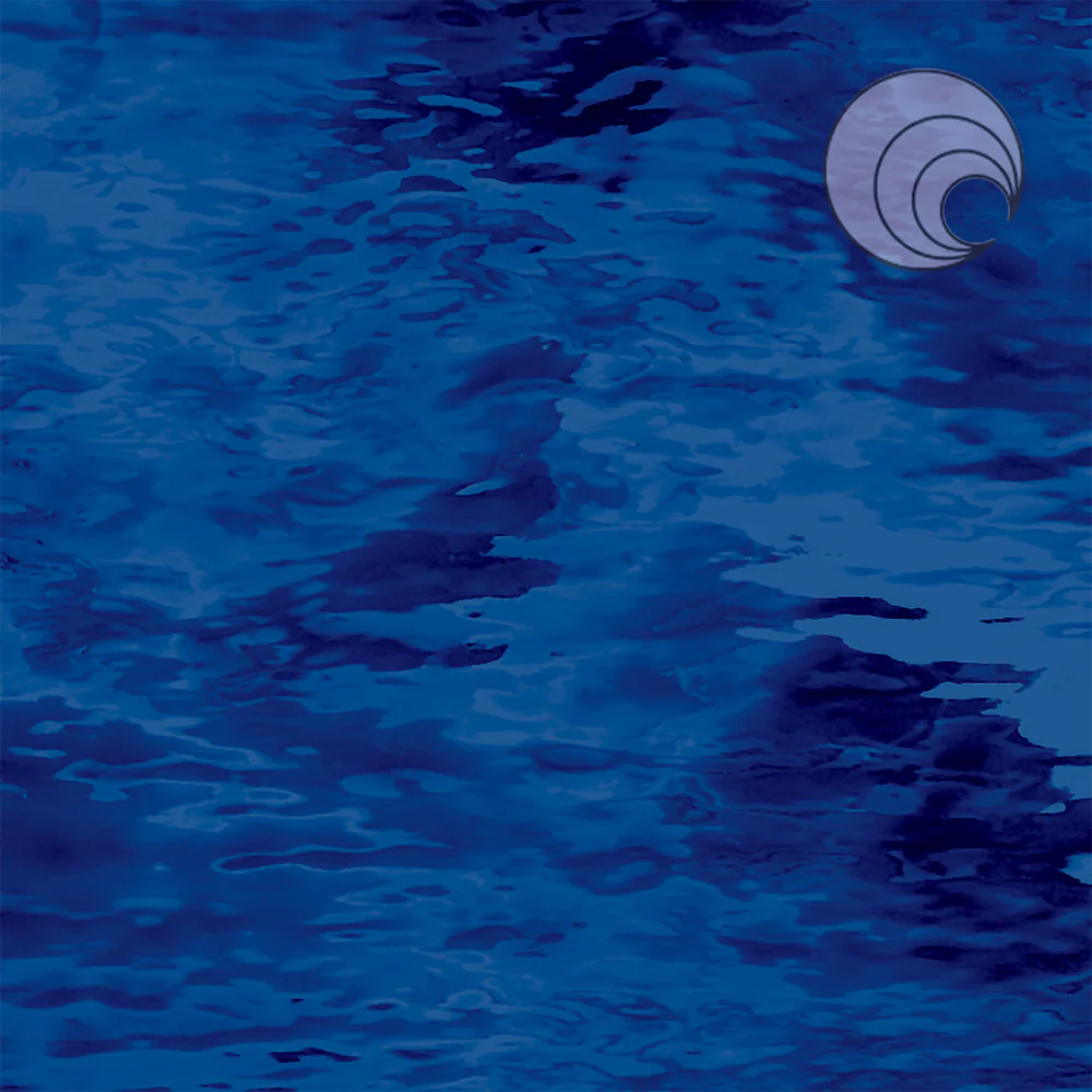 OGT 538-6W-F Navy Blue Waterglass Fusible