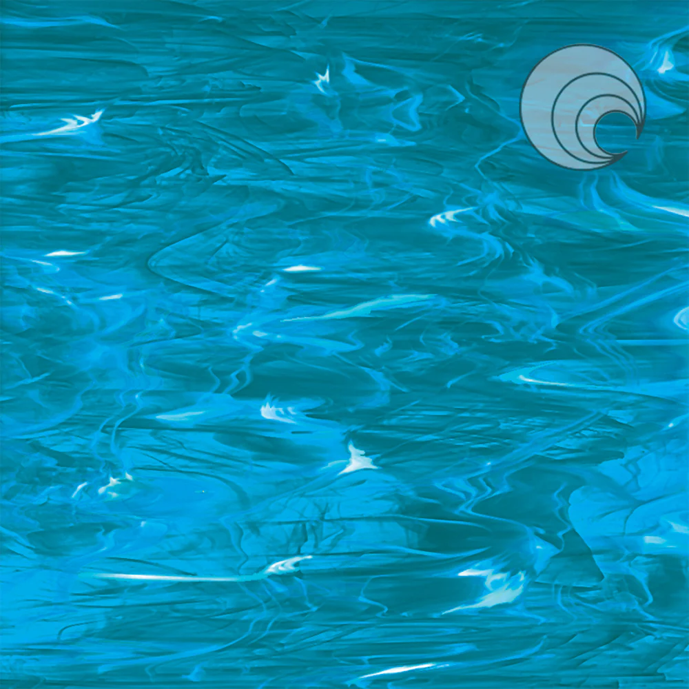 OGT 833-93S-F Deep Aqua/White Wispy